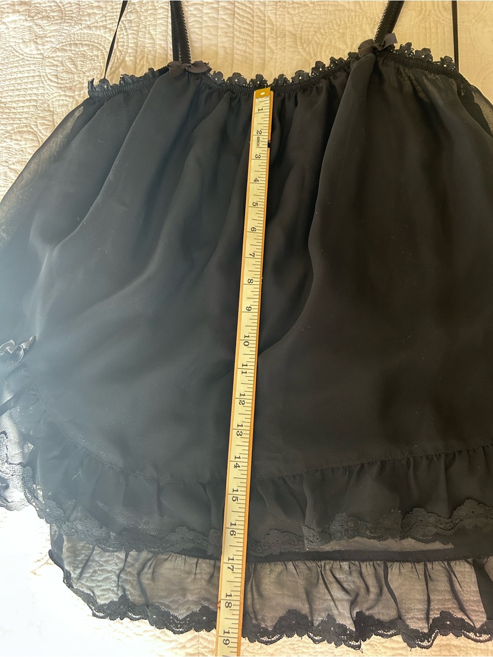 Vintage La Senza Babydoll chemise Size XL - Picture 4 of 5